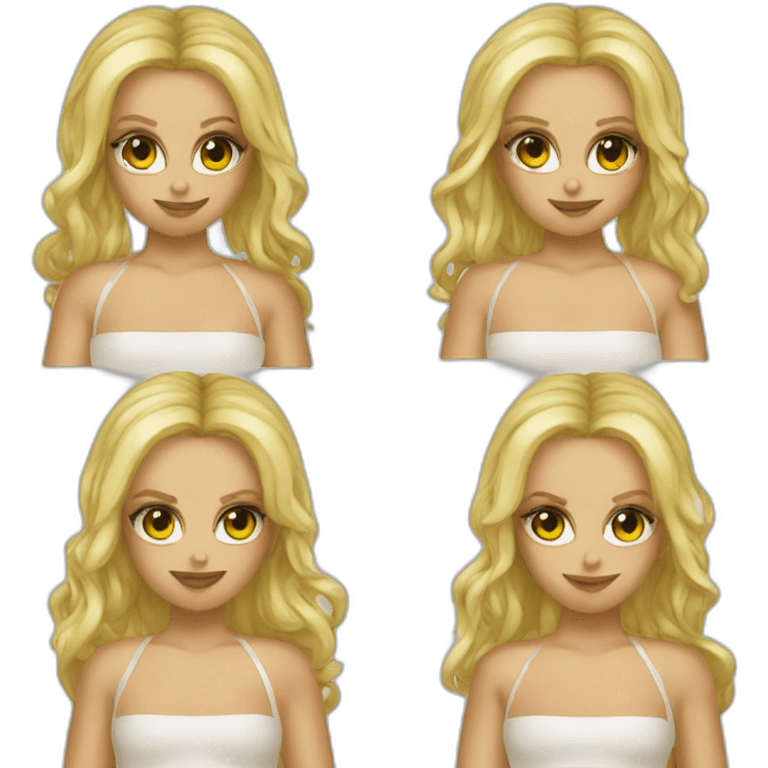 Britney Spears in her Toxic Costume emoji