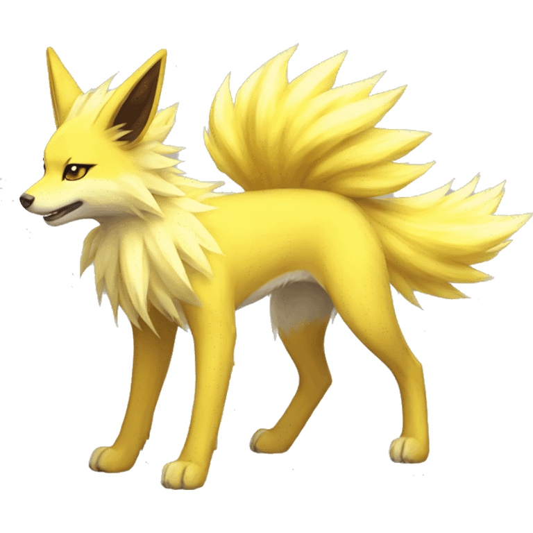 Jolteon-Ninetails full body emoji