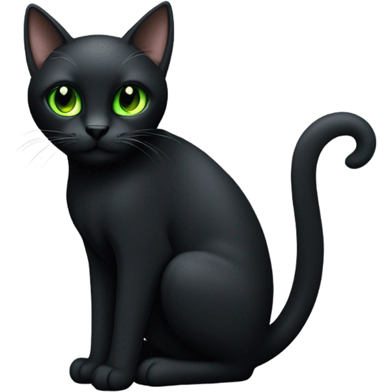 Black cat emoji