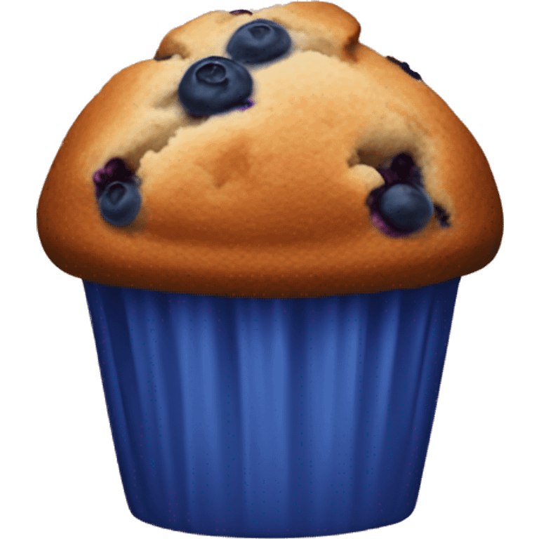 Blueberry muffin  emoji