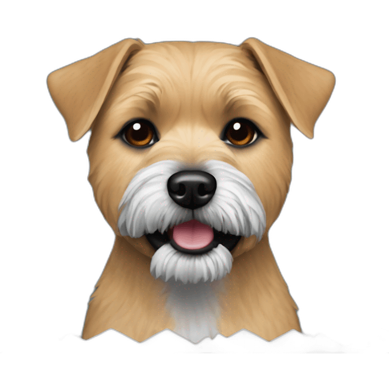 white border terrier emoji