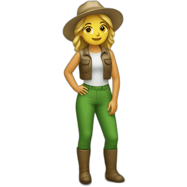 Agro girl emoji