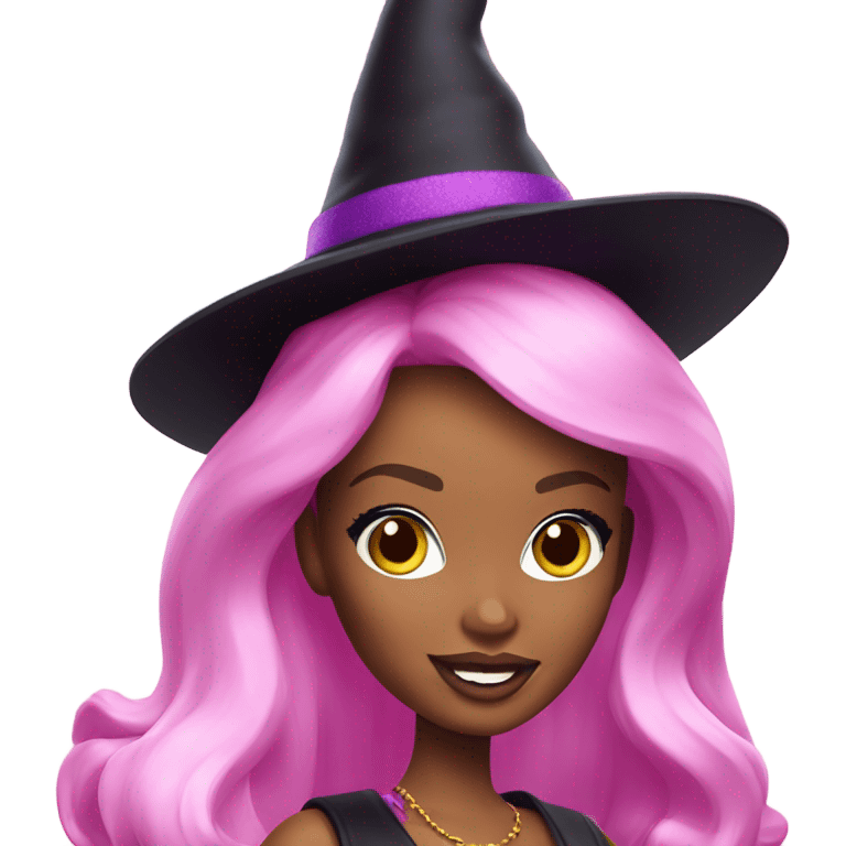 Barbie witch emoji