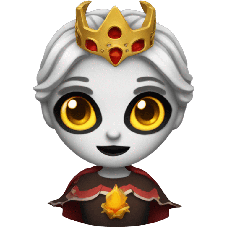 Diablita con corona emoji