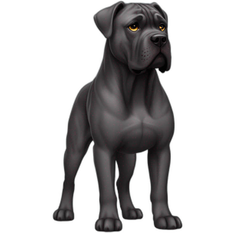 Dog Cane Corso full body emoji