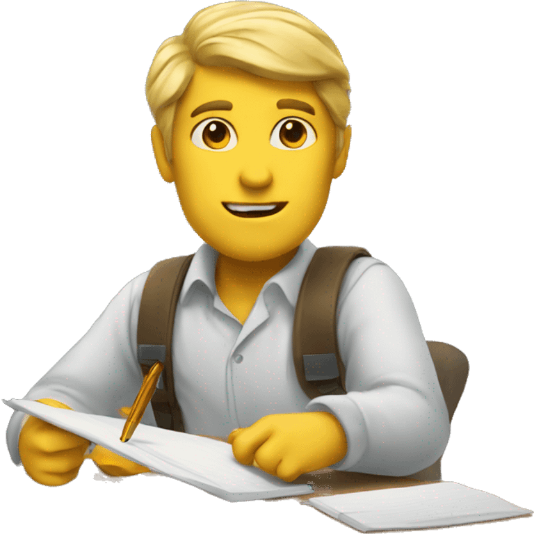 WRITING NOTES ANIMATED emoji