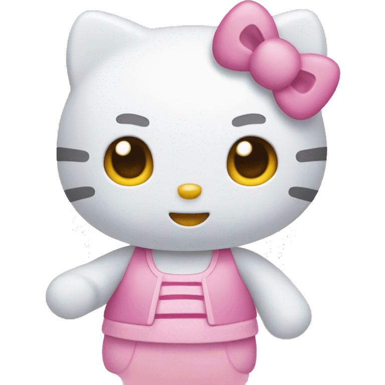 Hello kitty emoji