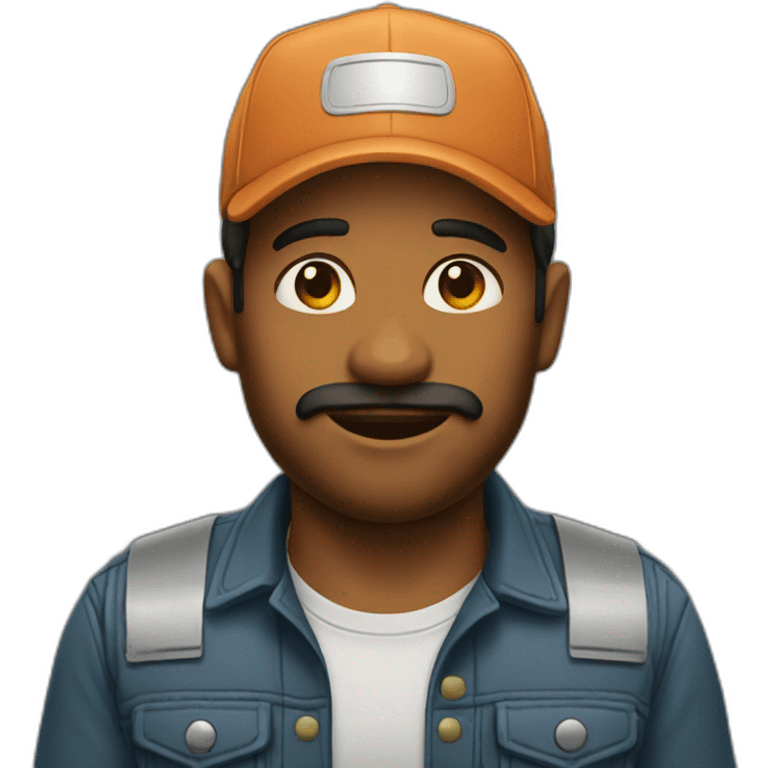 human trucker emoji