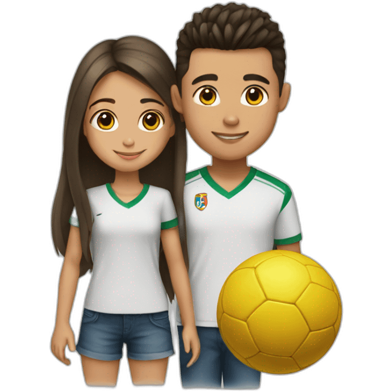 Ronaldo en fille emoji