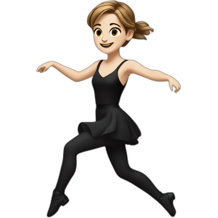 Emma Watson dancing  emoji