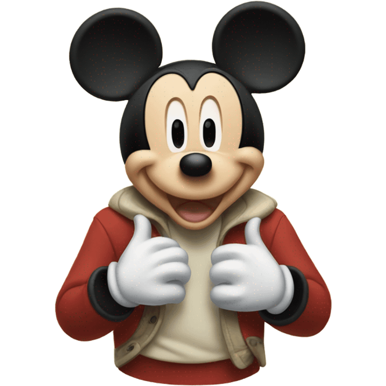 Disney Mickey emoji