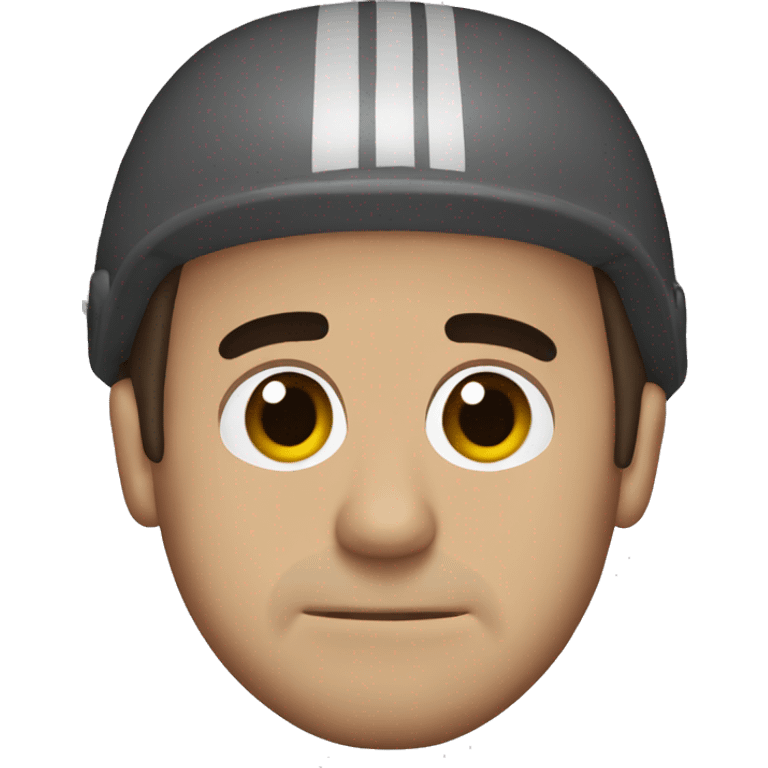 michael scott helmet emoji