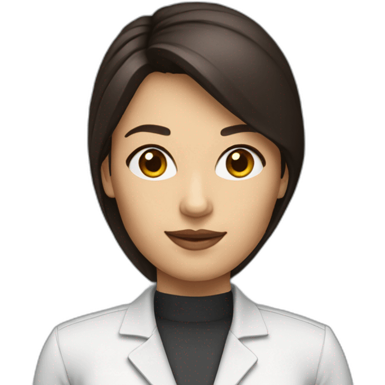 AI engineering  brunette  emoji