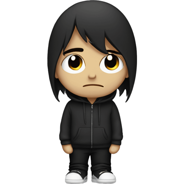 Sad emo emoji