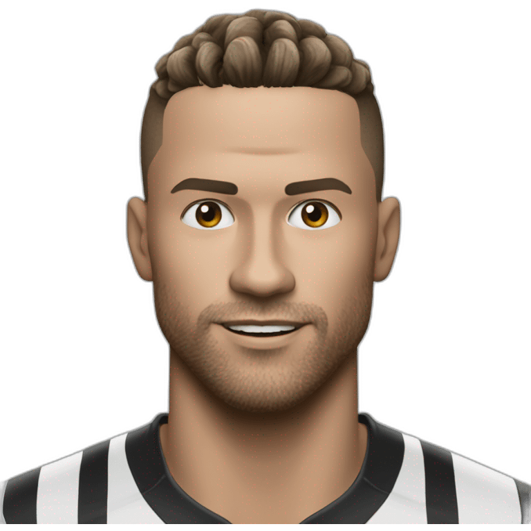 Halland qui sert la main de Ronaldo emoji