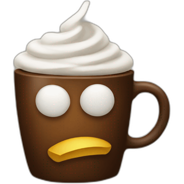 extra strong coffee emoji