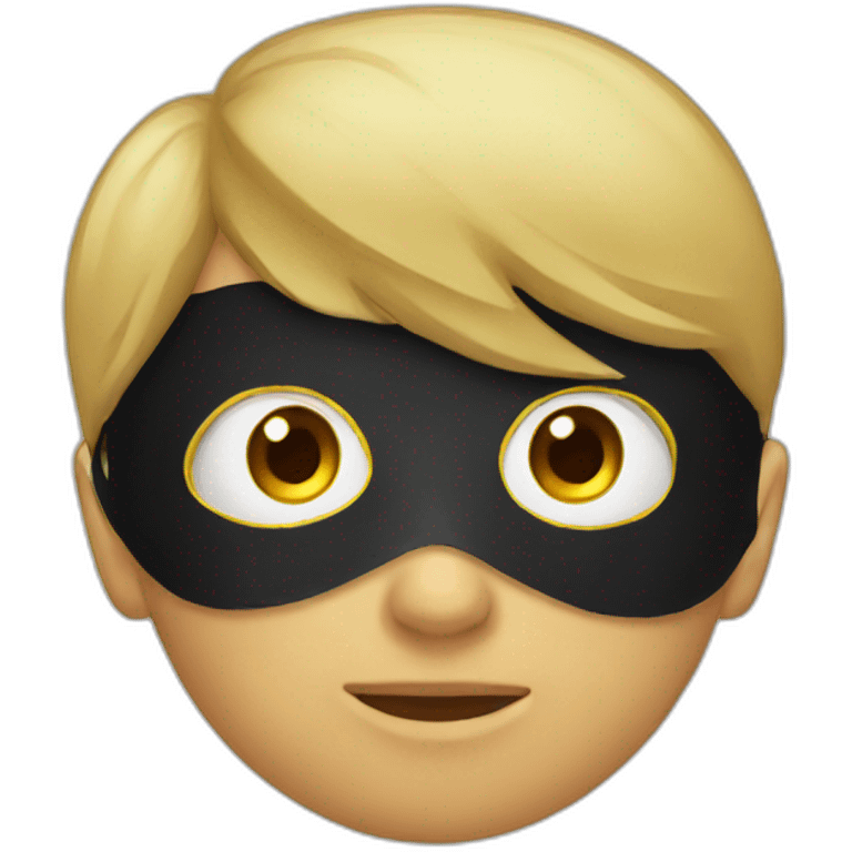 Masked boy emoji