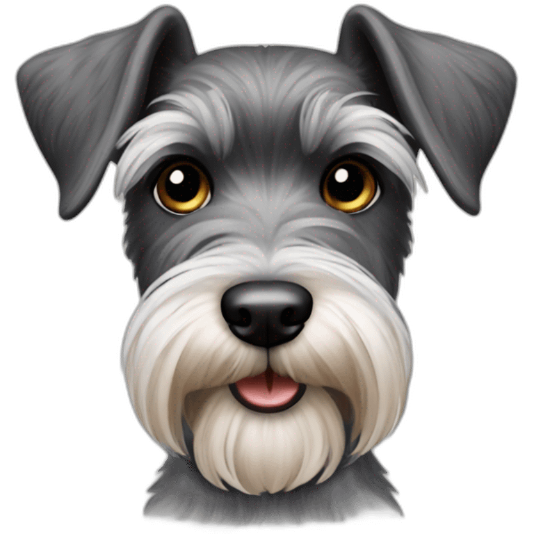 miniature schnauzer emoji