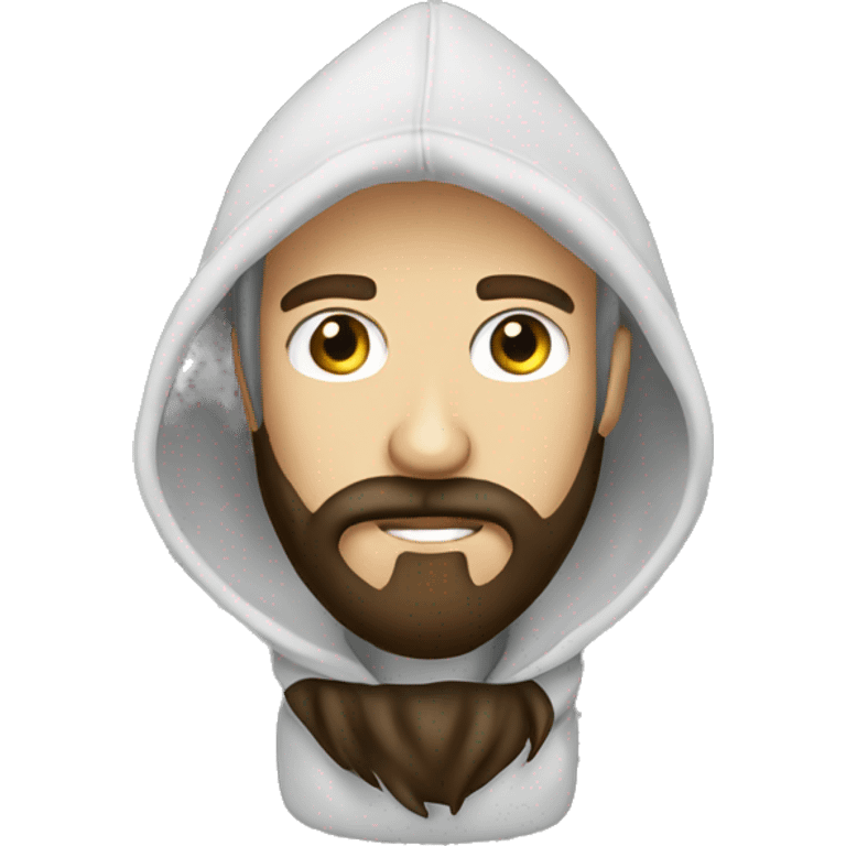 Stalker beard hoodie  emoji