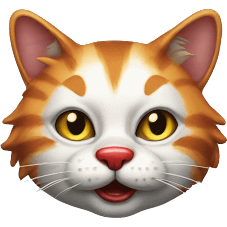 clown cat emoji