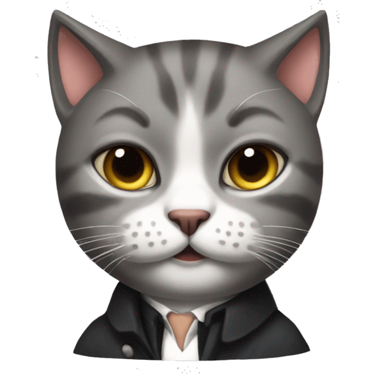 Cat from mafia emoji