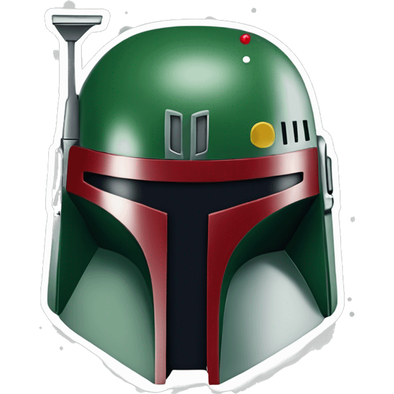 boba fett christmas emoji