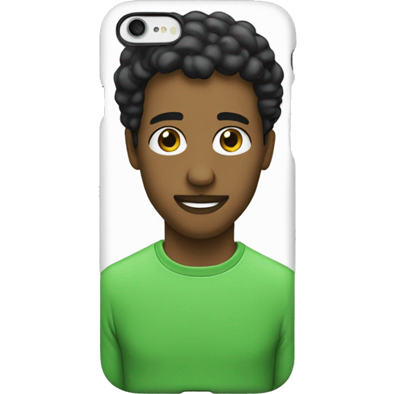 green phonecase emoji