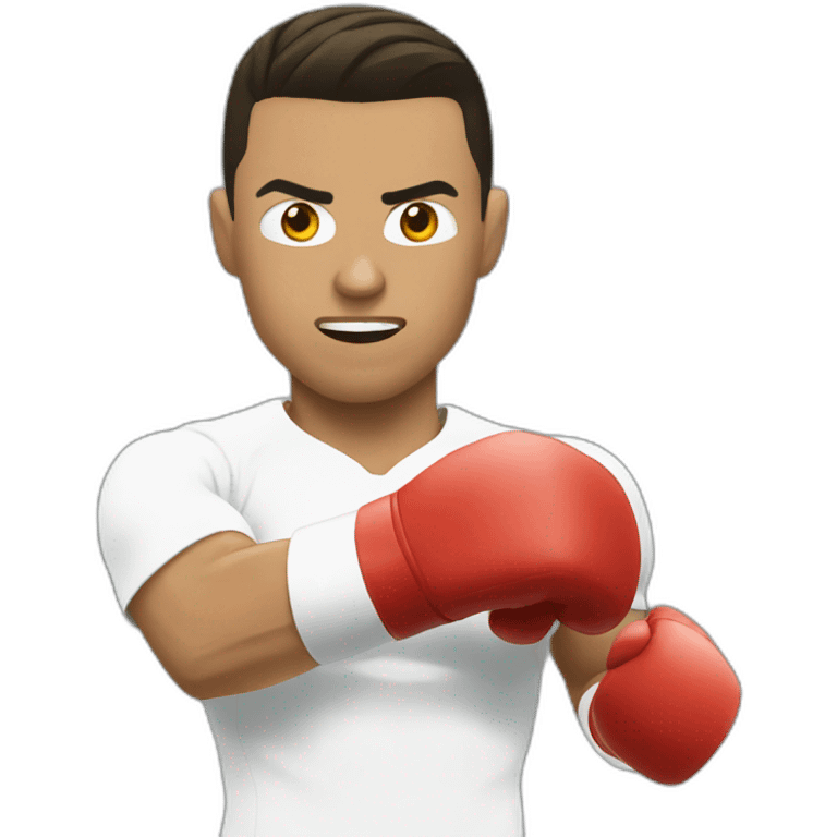 ronaldo fighting emoji