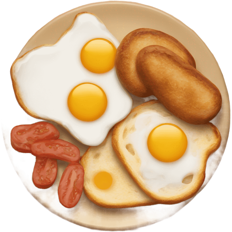 English breakfast  emoji