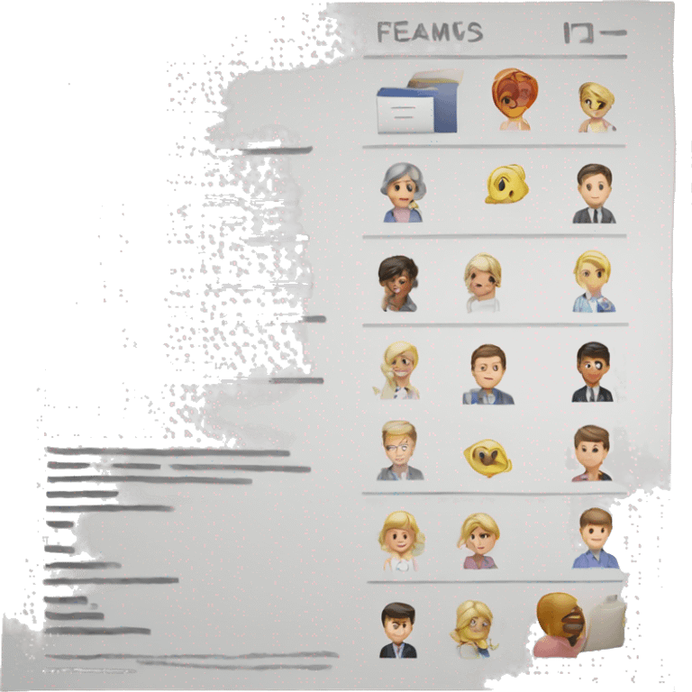 Resume document emoji