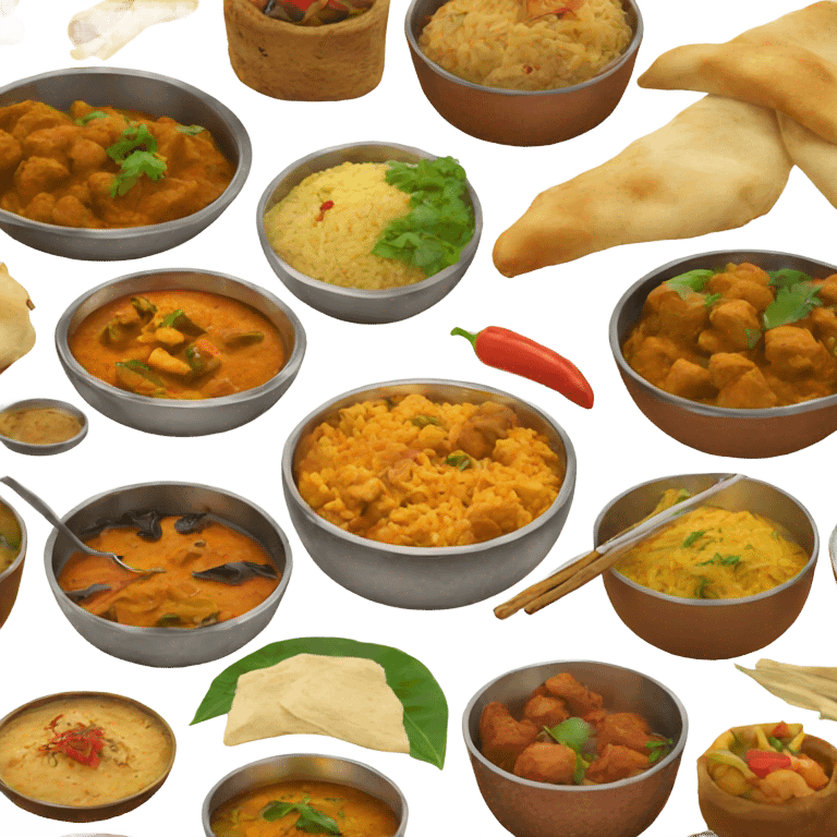 Indian food emoji