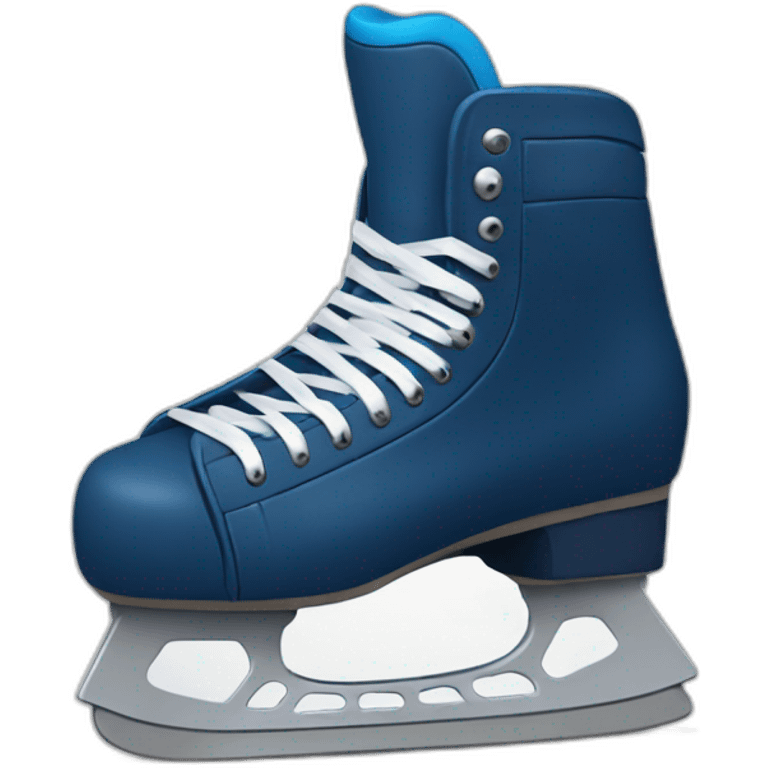 Hockey patines emoji