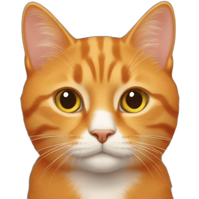 orange cat emoji