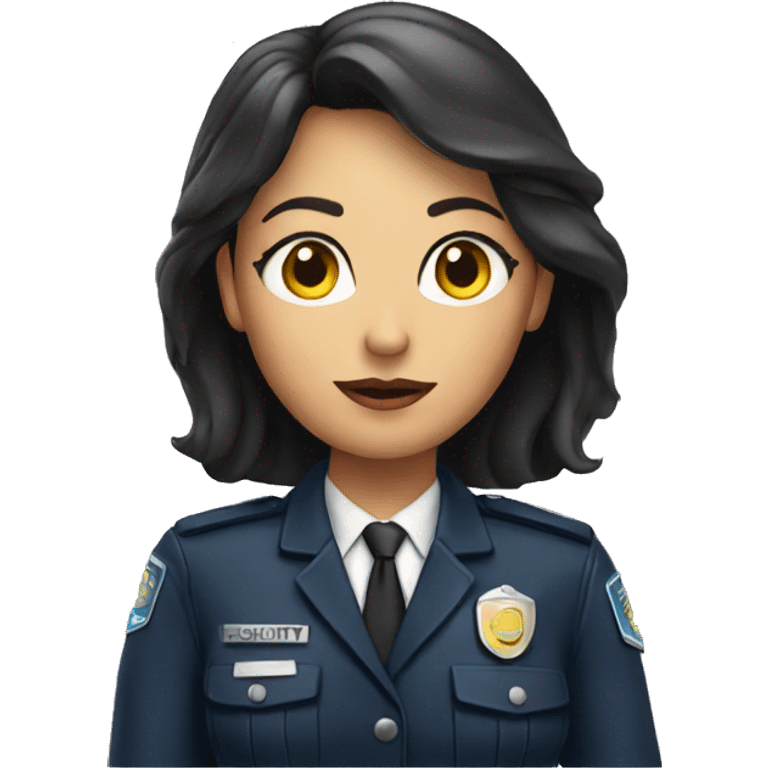 security woman emoji