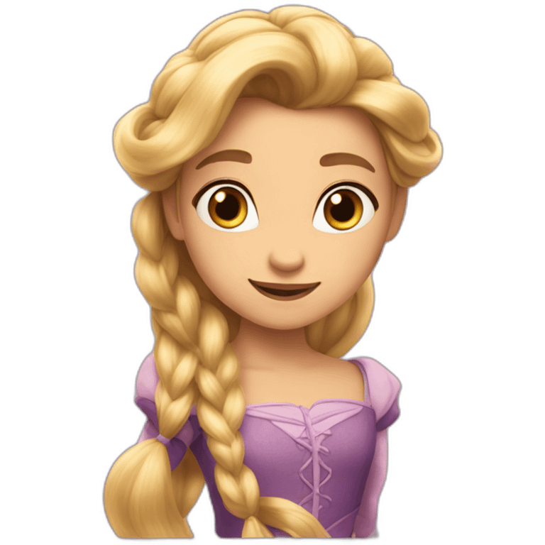 Raiponce emoji