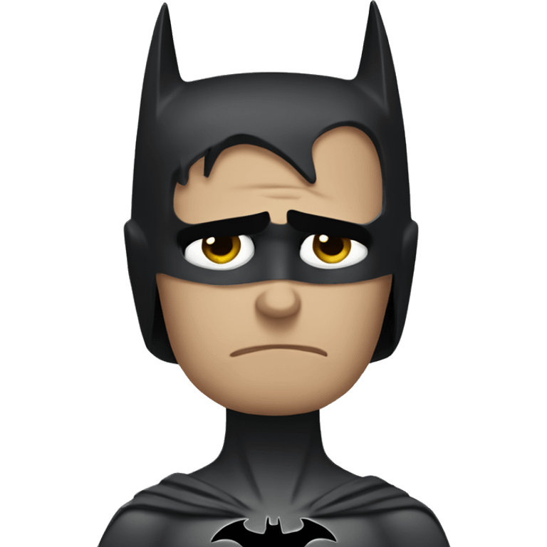 Sad Batman emoji