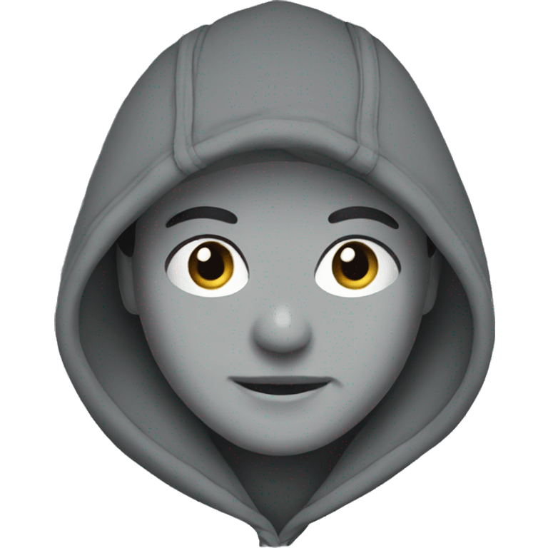 hoodie grey emoji