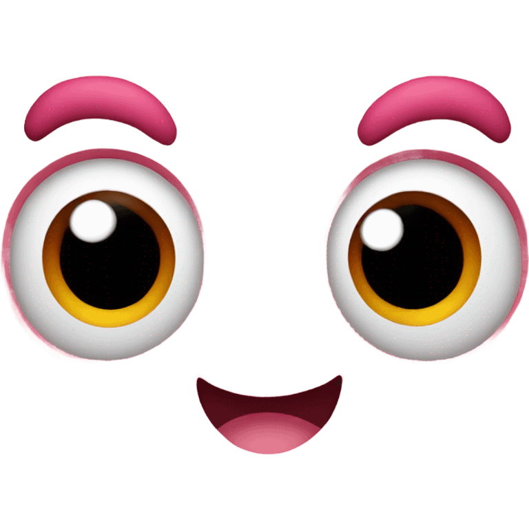 Kirby big ass eyes  emoji