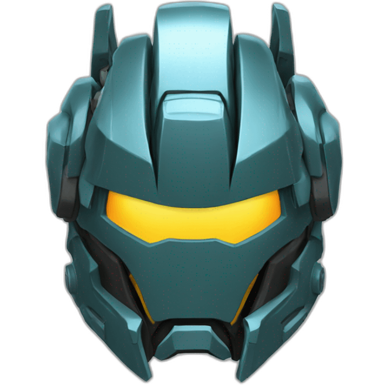 mecha storm helmet emoji