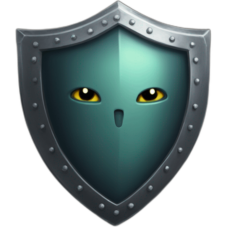 Toothless shield emoji