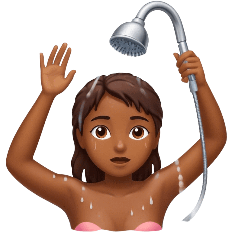 girl shower emoji