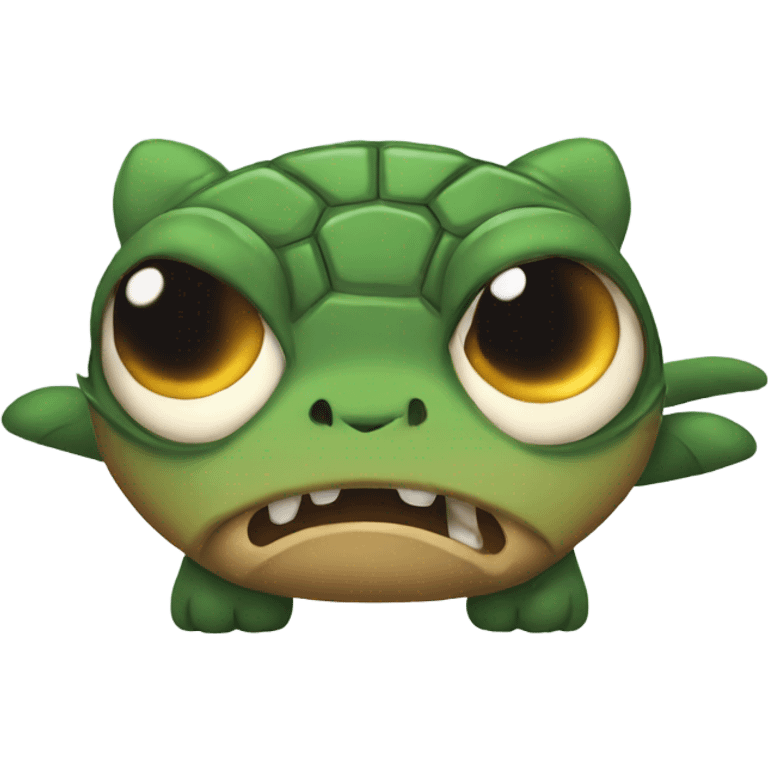 angry cat turtle emoji