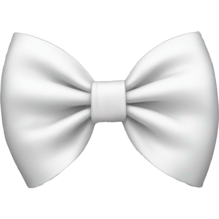 white bow emoji