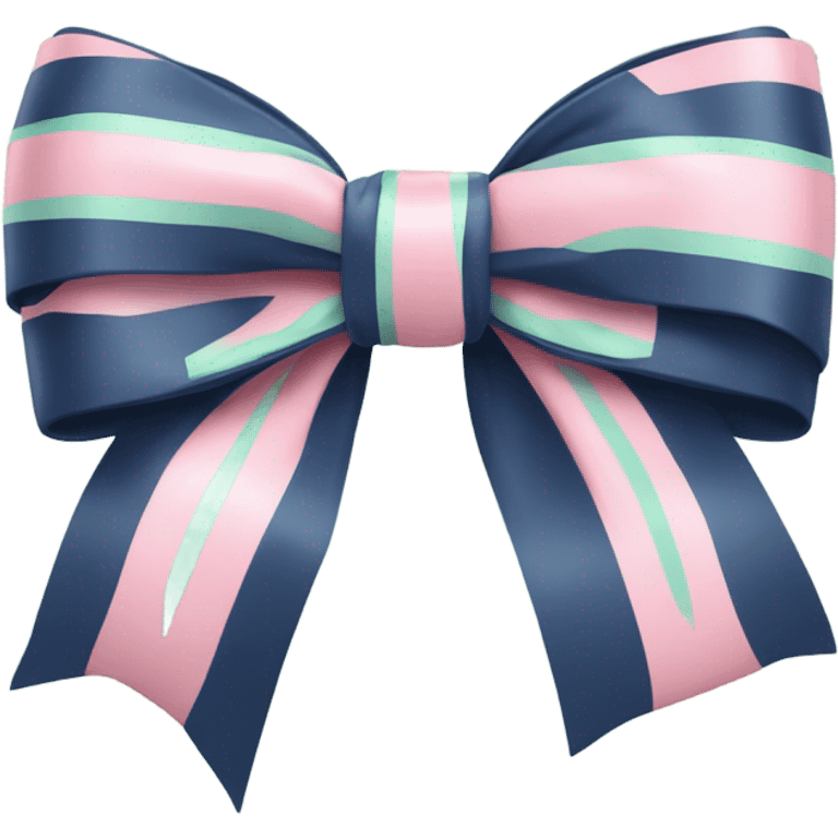 Preppy bow emoji