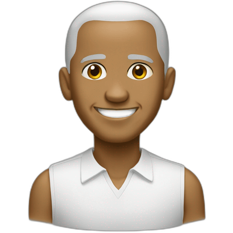 Obama white emoji