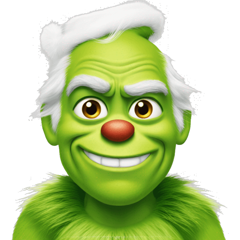 henry cavill as grinch emoji