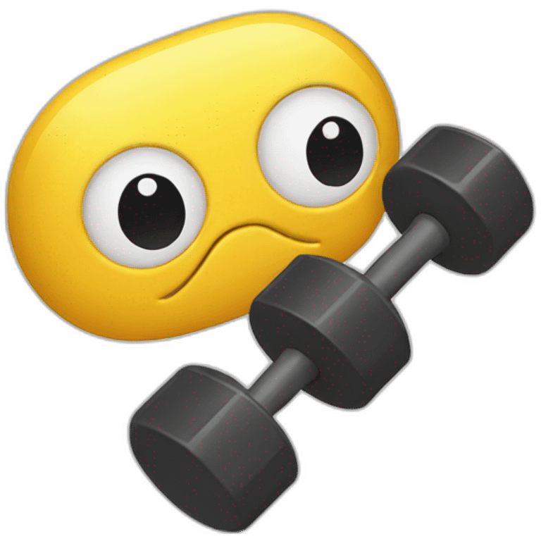 2 dumbbells emoji