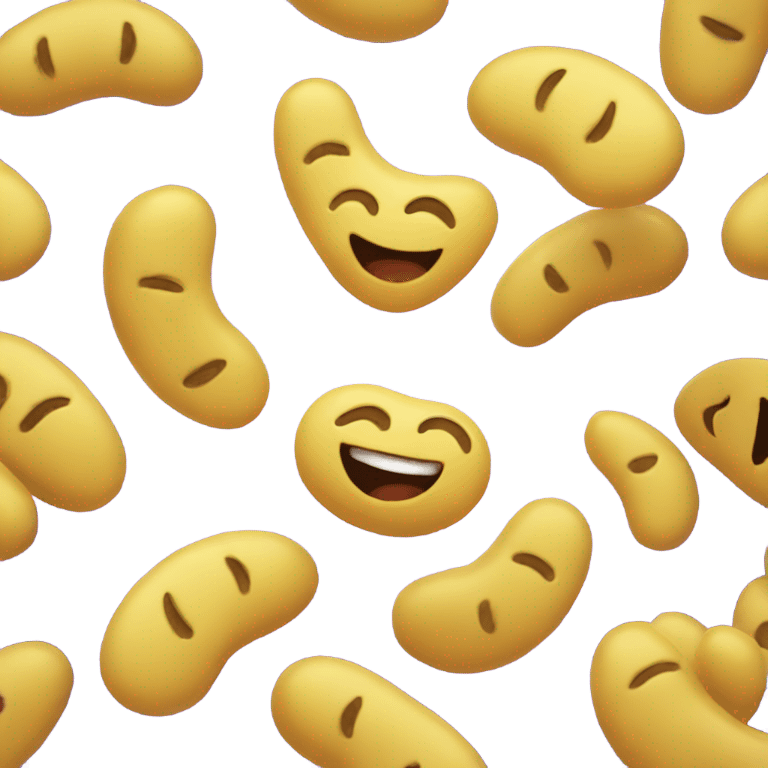 Happy beans emoji