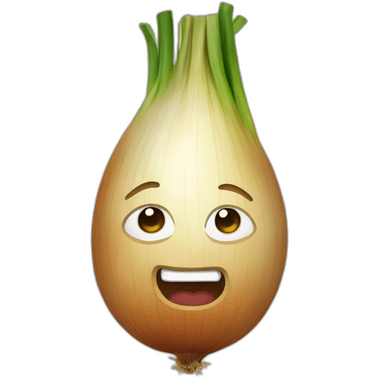 Onion in human version emoji