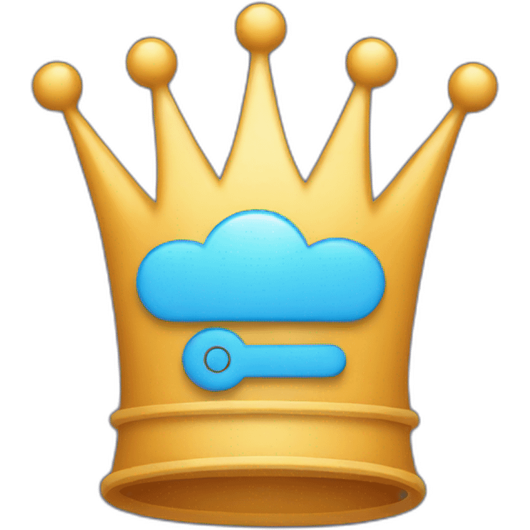 Crown like wifi symbol emoji